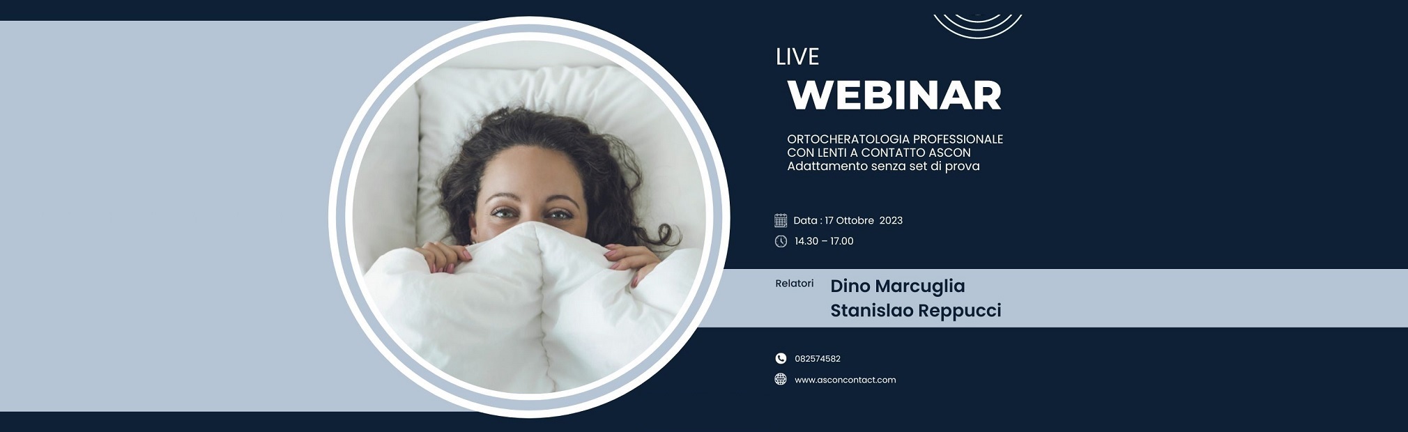 ORTOCHERATOLOGIA PROFESSIONALE CON LENTI A CONTATTO ASCON